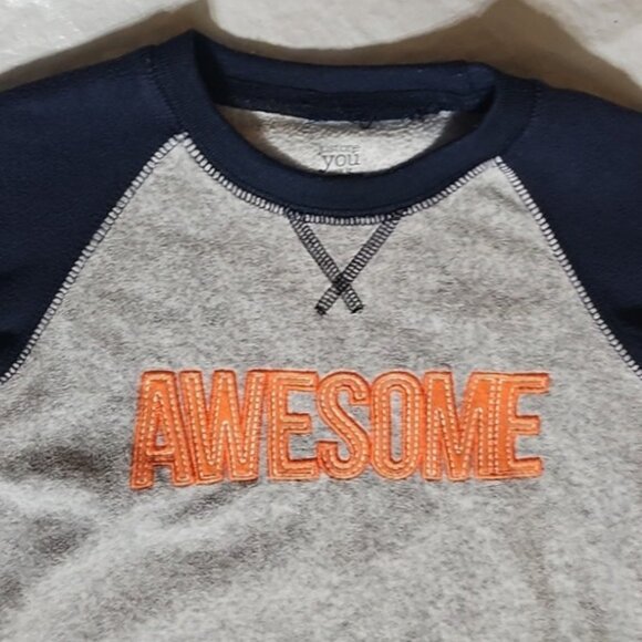 just one you 18 Months Gray Long Sleeve AWESOME Romper Used - Picture 5 of 13